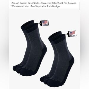 Zensah Bunion Ease Sock - Corrector Relief Sock for Bunions Women and Men